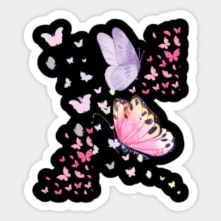 funny butterfly Sticker